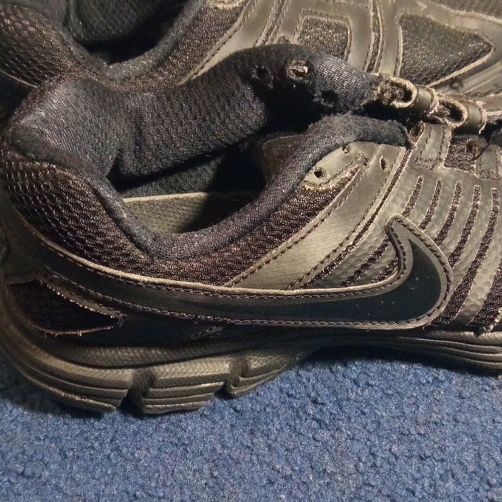 Nike black shoes